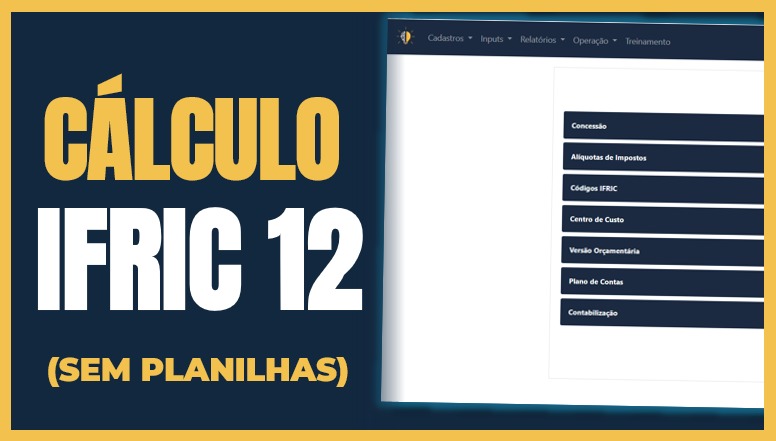 Demonstração SMARTCP: Como Calcular o Ativo Financeiro Conforme a ICPC 01 (IFRIC 12)